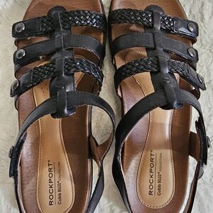 Rockport Women's Black Sandals